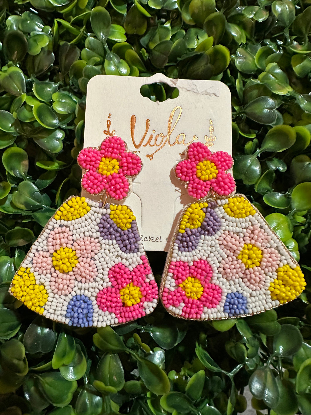 Field of daisies earrings